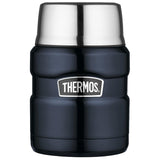 Thermos stainless king food flask blue 470ml (British brand)