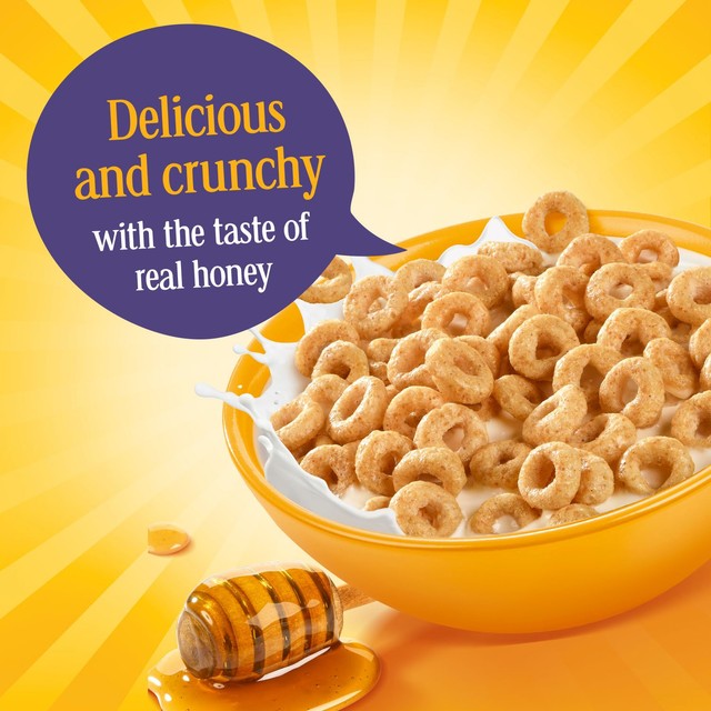 Nestle Cheerios Honey Multigrain Breakfast Cereal 370g - British product