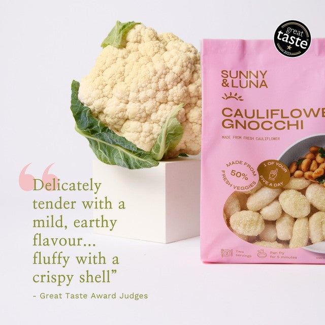 Sunny & Luna cauliflower gnocchi 350g (British brand)