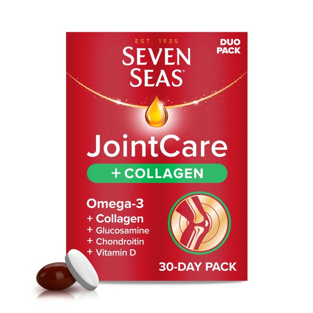 Seven Seas joint care supplement 30-day duo pack (British brand)