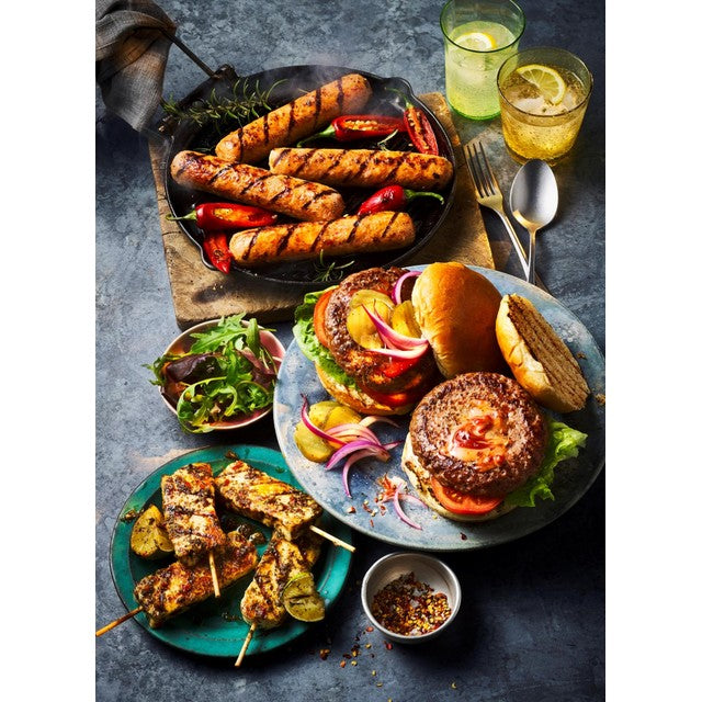 M&S beef burgers 340g, imported from the UK