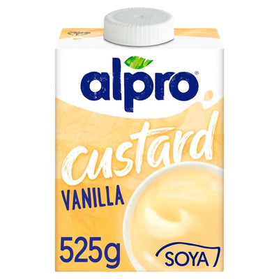 Alpro Vanilla Soya Dairy Free Custard Alternative 525g