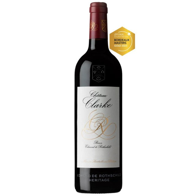 Chateau Clarke red wine Listrac-Médoc Bordeaux 75cl - British product