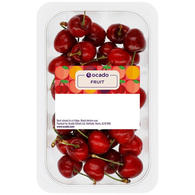 Ocado Cherries Fruit 200g, imported from the UK