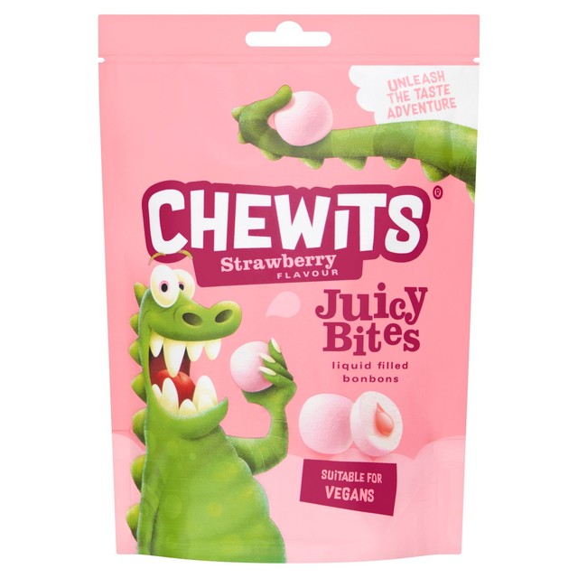 Chewits strawberry chewy sweets 115g - British product