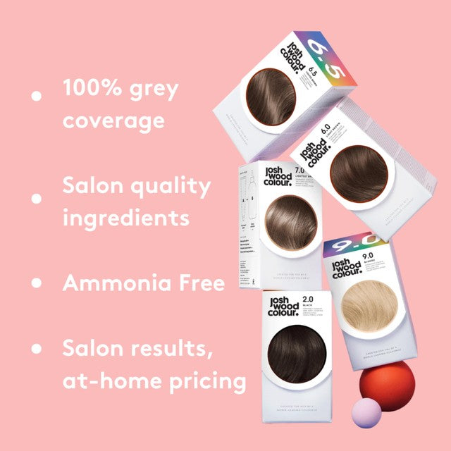 Josh Wood Colour permanent hair dye kit 110ml - Blonde shade, UK version
