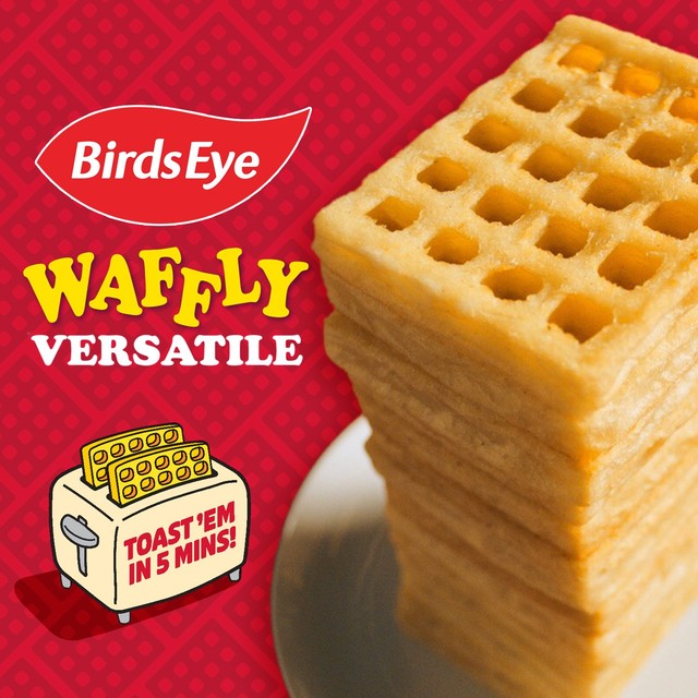 Birds Eye original potato waffles 567g - British product