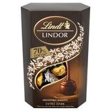 Lindt extra dark chocolate truffles 200g box, UK version
