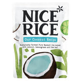 Nice Rice Coconut and Lemongrass Basmati microwave rice 250g, imported from the UK