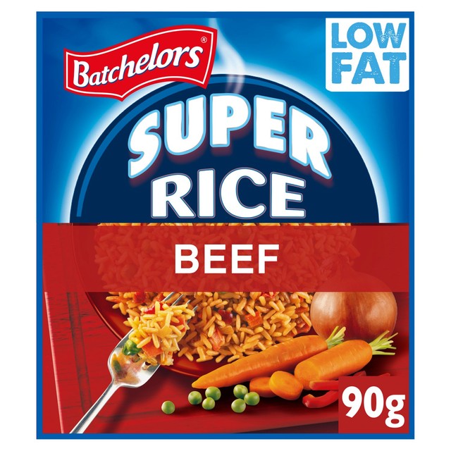 Batchelors packet rice beef flavour 90g - British product