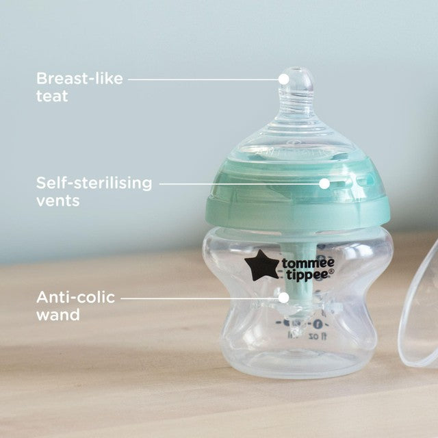 Tommee Tippee Anti-Colic Baby Bottles Slow Flow 3 pack