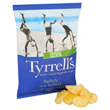 Tyrrells lightly sea salted crisps 150g (British brand)