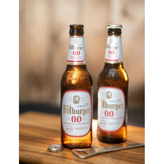 Bitburger Premium Pils 0.0% Beer 6 pack - British product