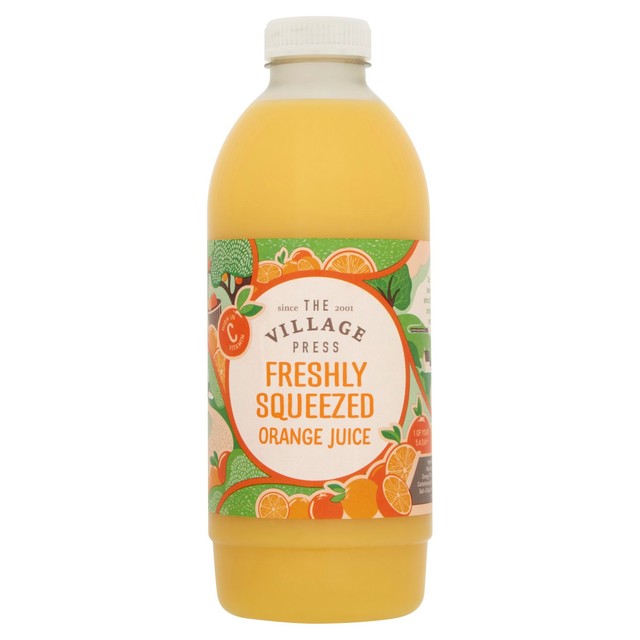 The Village Press freshly squeezed orange juice 1L - British product