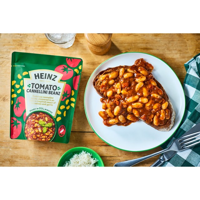 Heinz canned beans Italian-Style 250g, UK version