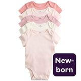 M&S pink baby sleepsuit newborn, imported from the UK