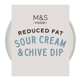 M&S Reduced Fat Sour Cream Dip 230g, imported from the UK