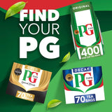 PG Tips black tea biodegradable tea bags 400 pack, imported from the UK