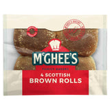 McGhees Scottish Brown Rolls x4