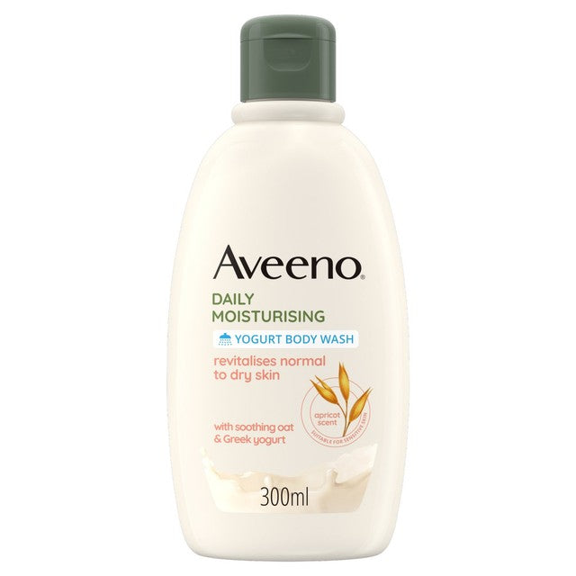 Aveeno body wash apricot scent 300ml - British product
