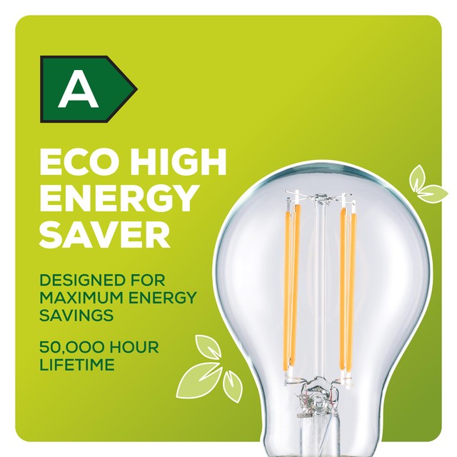 TCP warm white filament light bulb 4W (British brand)