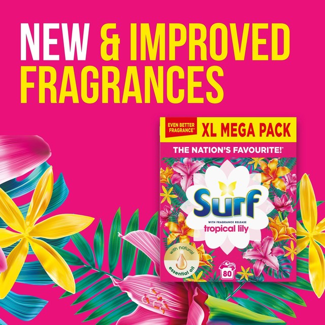 Surf Washing Powder Tropical Lily 75 Washes