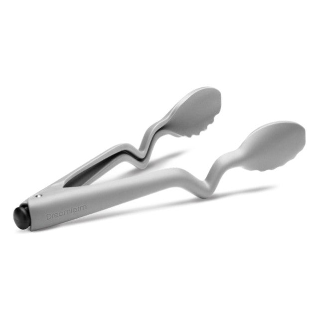 Dreamfarm Clongs Grey Click-lock serving tongs - British product