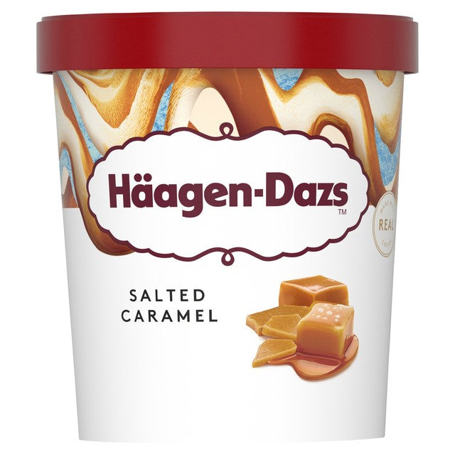 Häagen-Dazs salted caramel ice cream 460ml, UK version