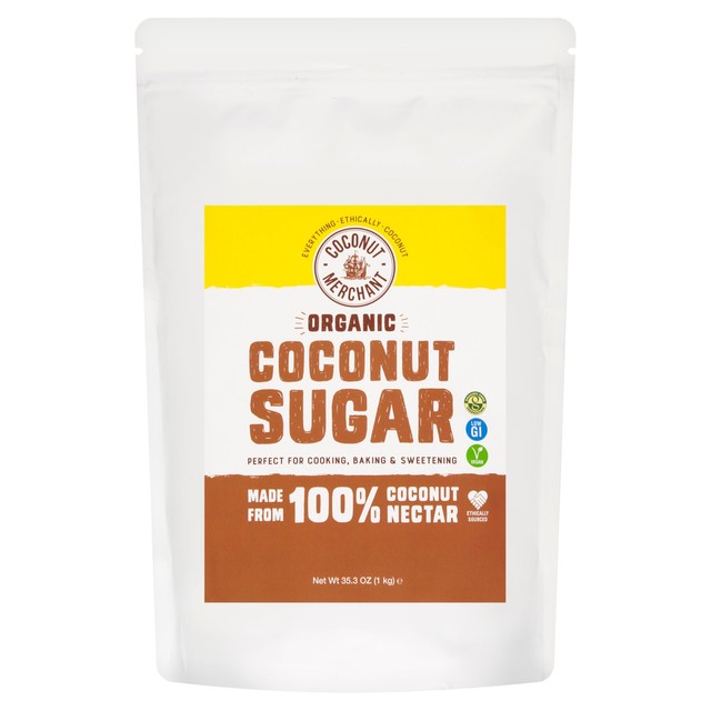 Coconut Merchant Organic Coconut Sugar 1kg - British product