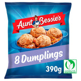 Aunt Bessie's vegetable suet dumplings 390g - British product
