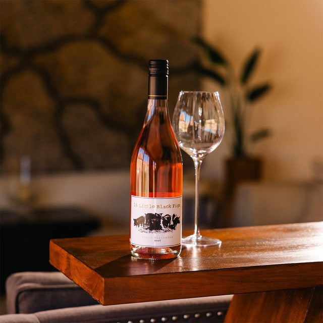 Virgin Wines 16 Little Black Pigs Rosé Wine 75cl, UK version
