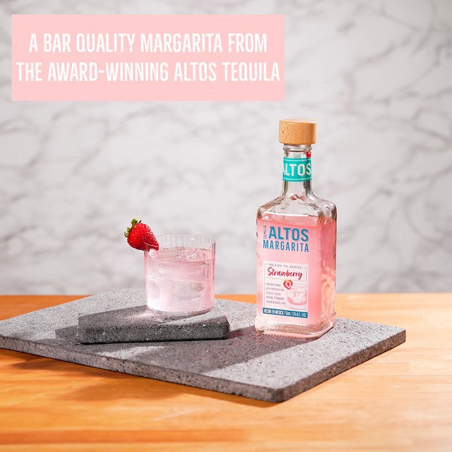 Altos Strawberry Margarita 75cl - British product