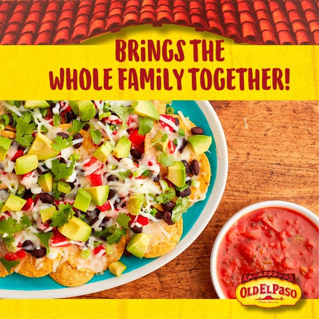 Old El Paso Mexican Nacho Kit 505g, imported from the UK