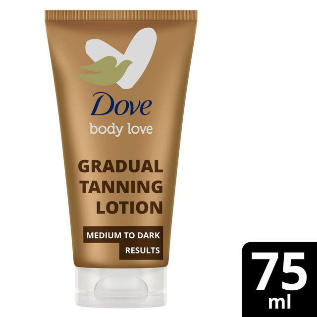 Dove Dermaspa Summer Revived Self Tan Medium-Dark Lotion 75ml - British product