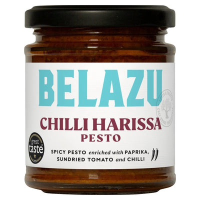 Belazu Chilli Harissa Pesto Sauce 165g