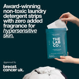 The Lab Co. non-bio laundry sheets 32 loads (British brand)