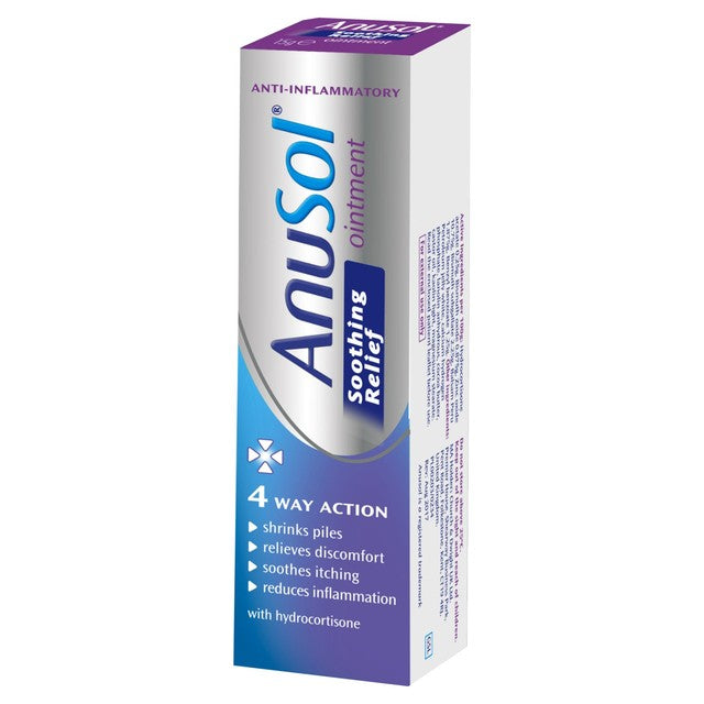 Anusol Soothing Relief Ointment 15g - British product