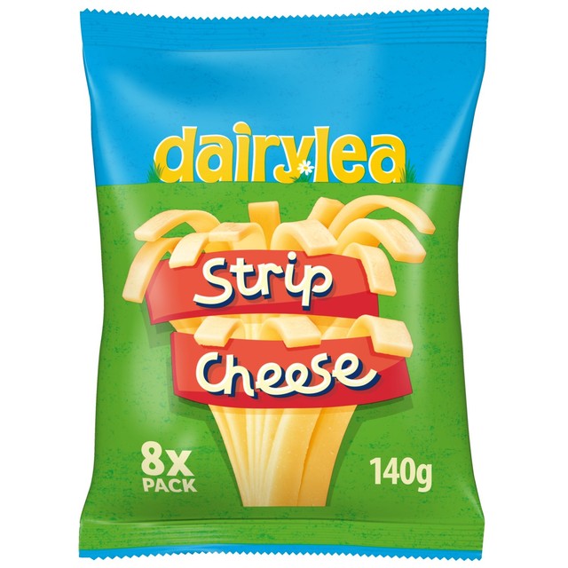 Dairylea strip cheese 8 pack - British product