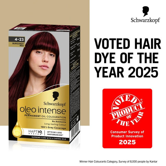 Schwarzkopf hair dye Burgundy Red 115ml (British brand)