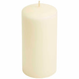 M&S medium pillar candle ivory, imported from the UK