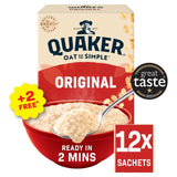 Quaker Original porridge sachets, imported from the UK