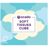 Ocado Soft Tissues Cube 56 tissues, imported from the UK