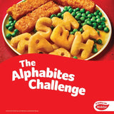 Birds Eye Original Alphabites frozen potato shapes 456g - British product