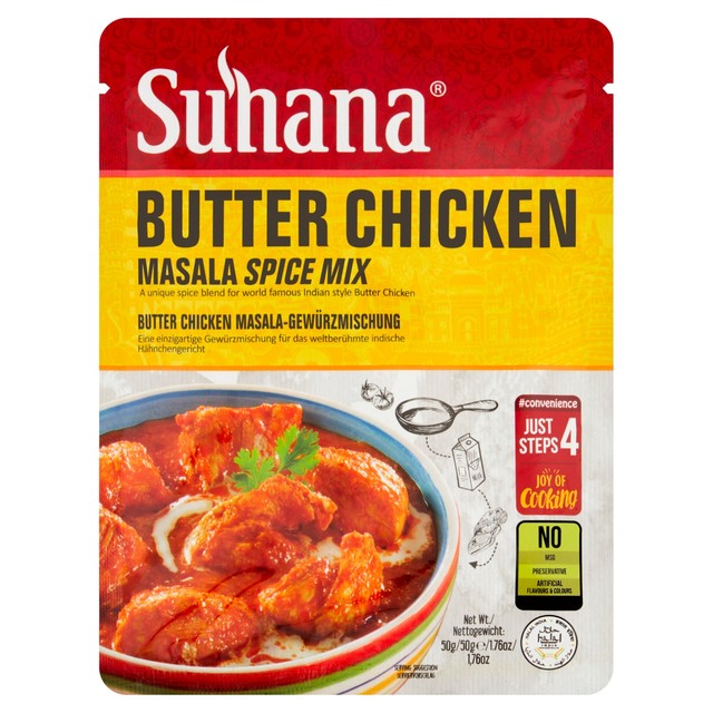 Suhana butter chicken spice mix 50g (British brand)