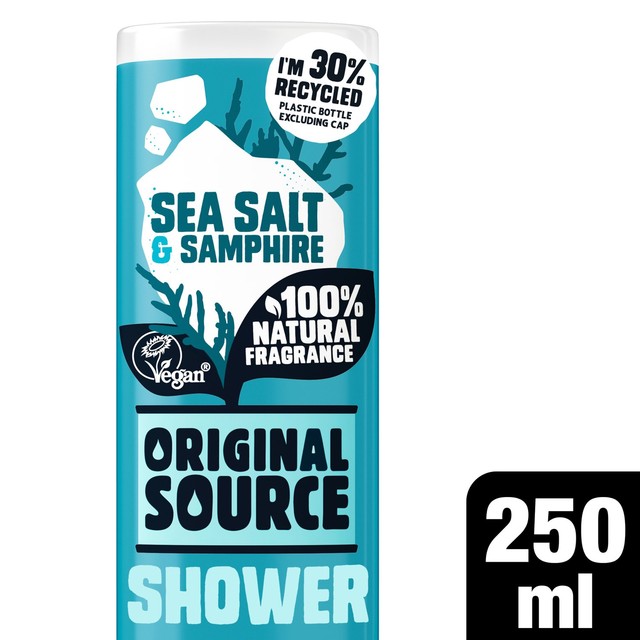 Original Source sea salt samphire shower gel 250ml, imported from the UK