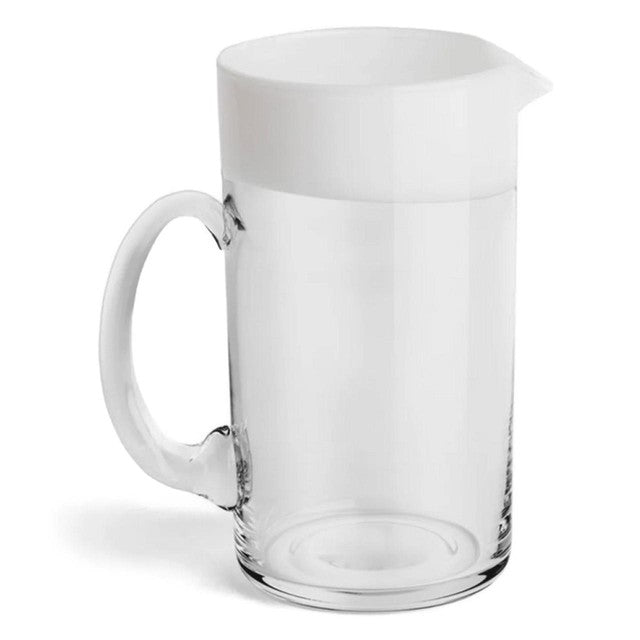 DAYLESFORD ORGANIC white glass jug 2 litres - British product