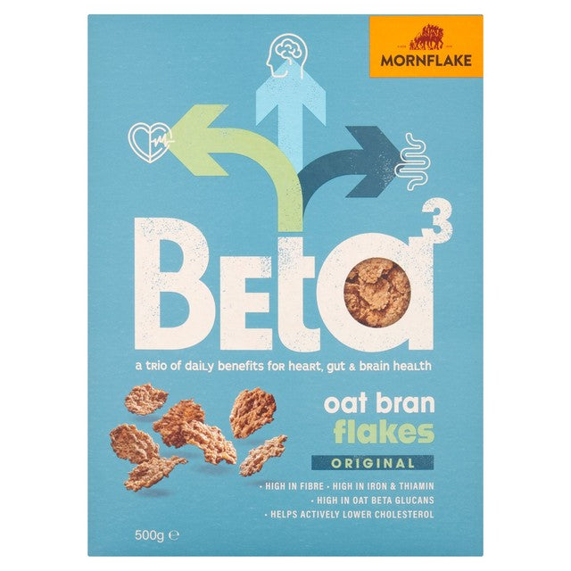 Mornflake oatbran flakes Original 500g, imported from the UK