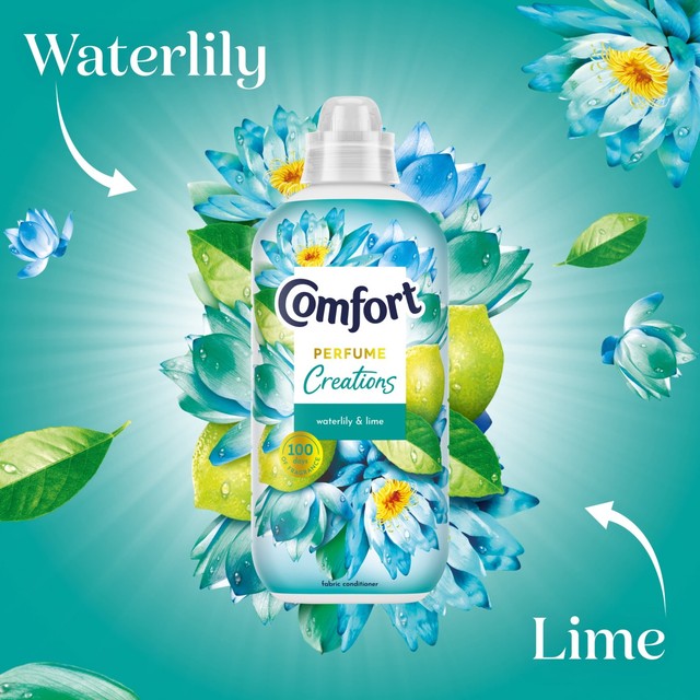 Comfort fabric conditioner Waterlily & Lime 1400ml - British product