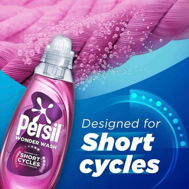 Persil Wonder Wash Ultra Care Bio Liquid Laundry Detergent 1485ml, imported from the UK