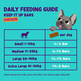 Edgard & Cooper Chicken Dog Treat Bar 30g - British product